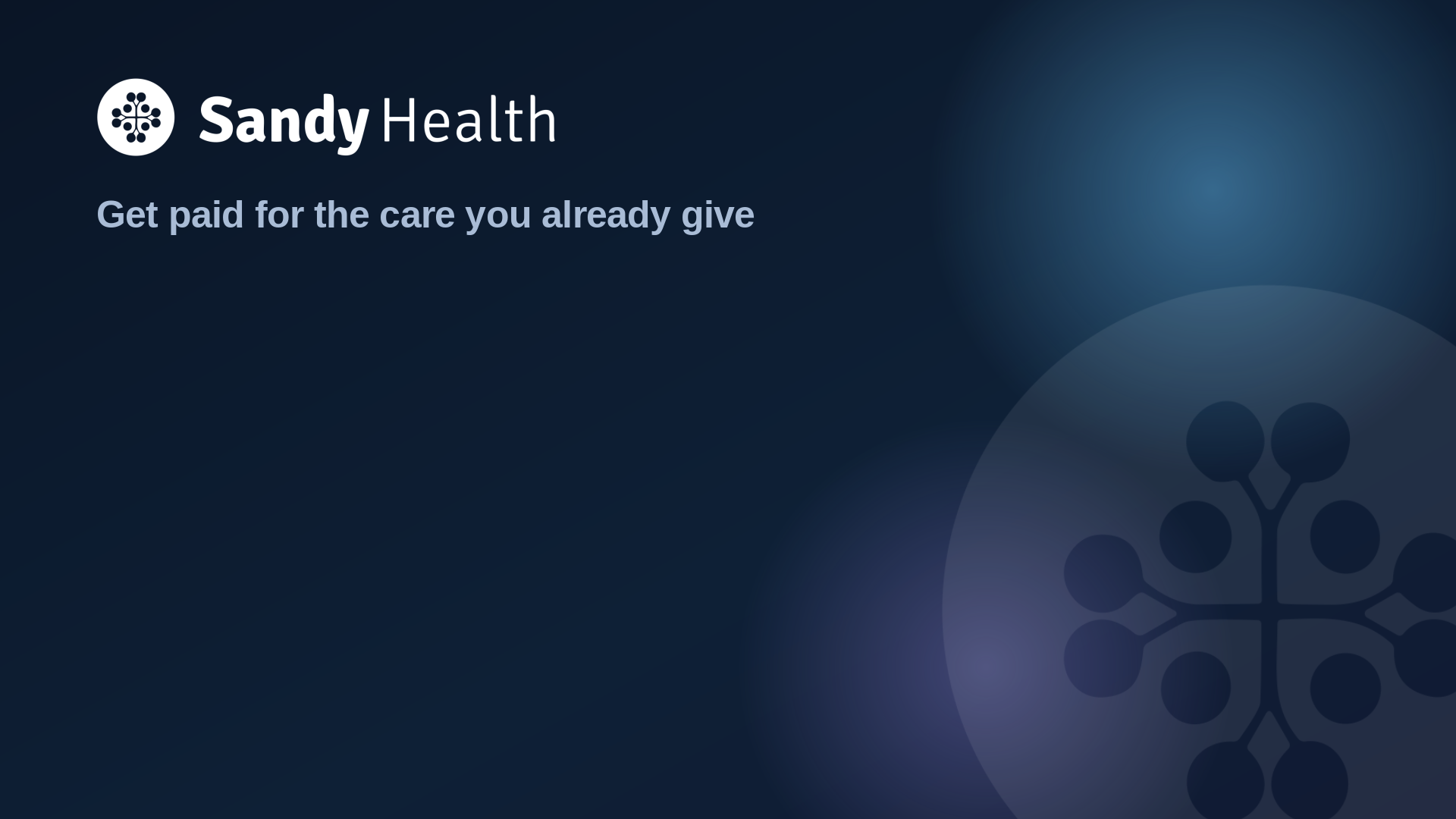 Sandy Health video background